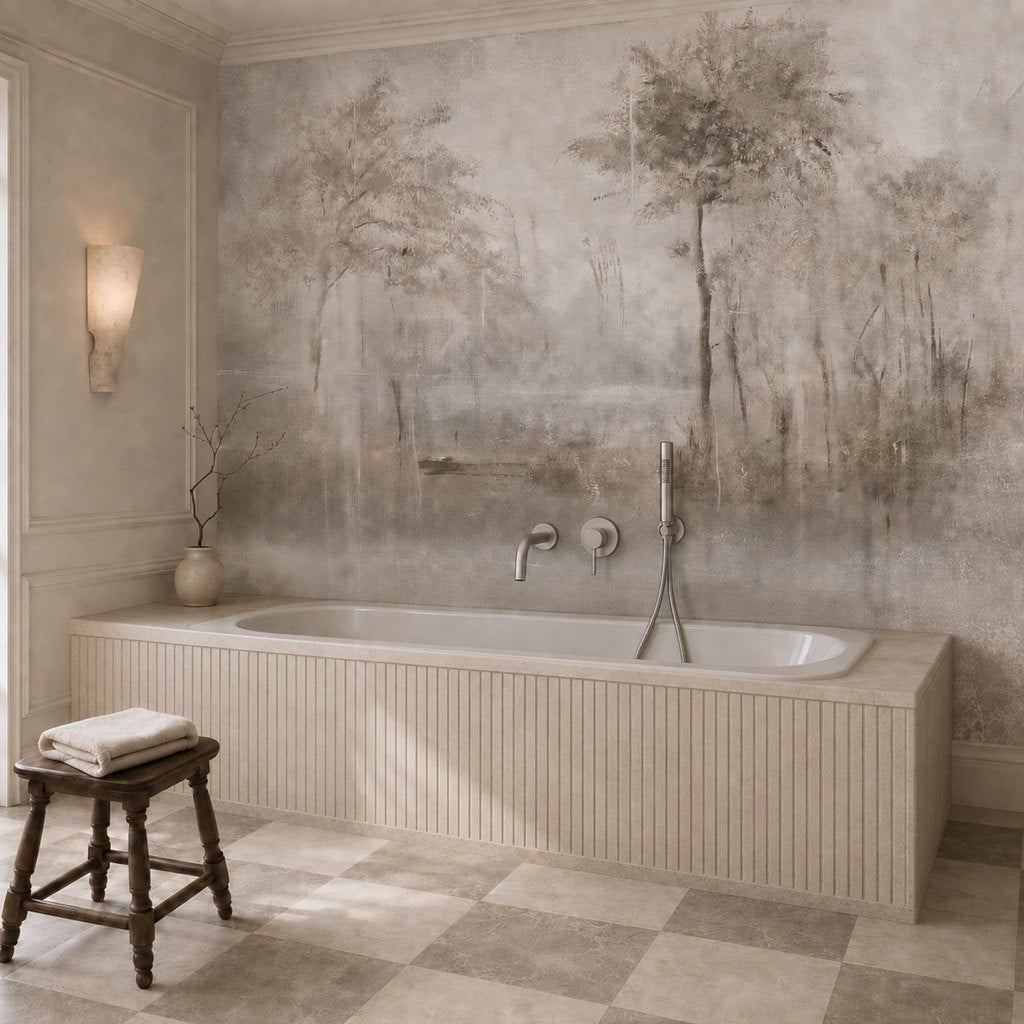 Lacus Beige – Tapeta na wymiar Aqua Zone