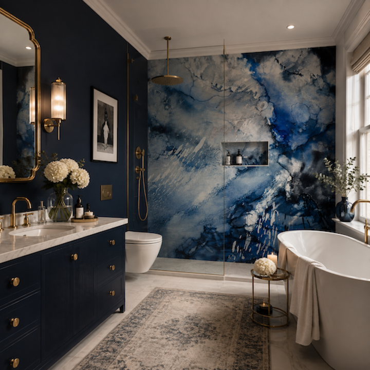 Lago Blue – Tapeta na wymiar Aqua Zone