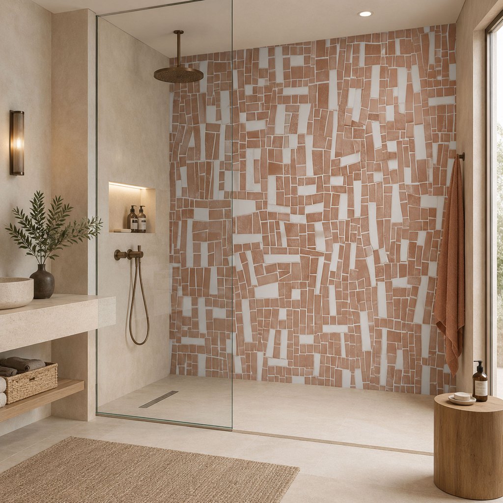 Mosaico Light – Tapeta na wymiar Aqua Zone