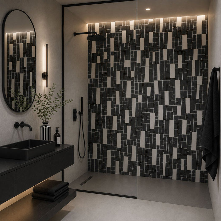 Mosaico – Tapeta na wymiar Aqua Zone