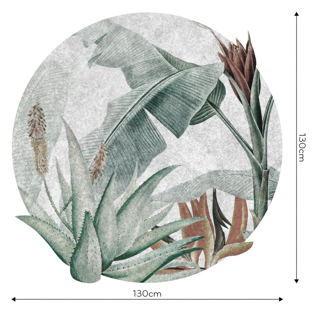 Rainforest – Tapeta Koło Standard