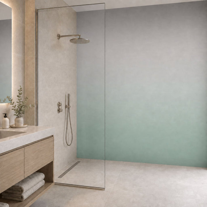 Ombre Mint&Grey – Tapeta na wymiar Aqua Zone