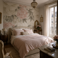 Peony Light Big – Tapeta na míru