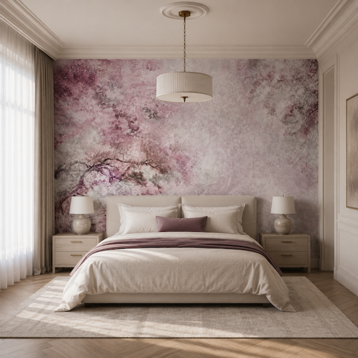 Sanctuary Pink – Tapeta na míru