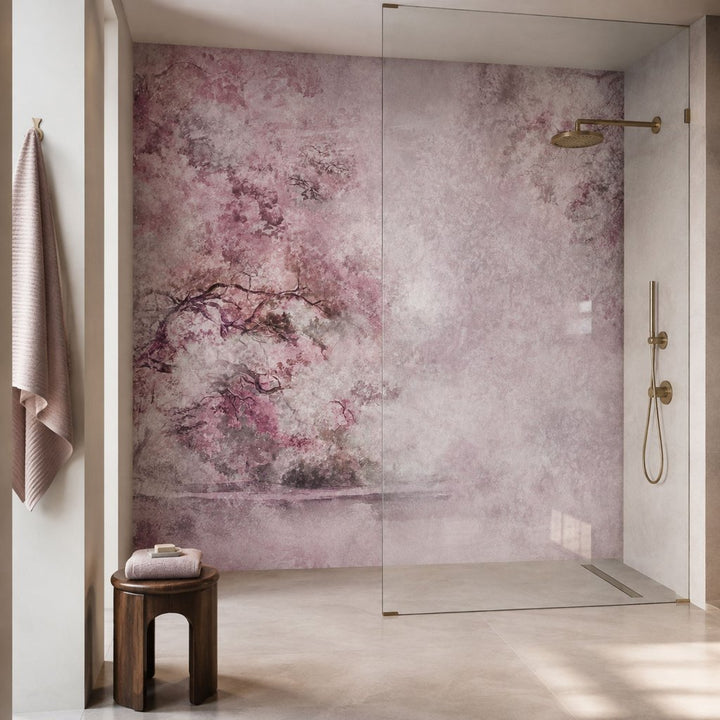 Sanctuary Pink – Tapeta na míru Aqua Zone