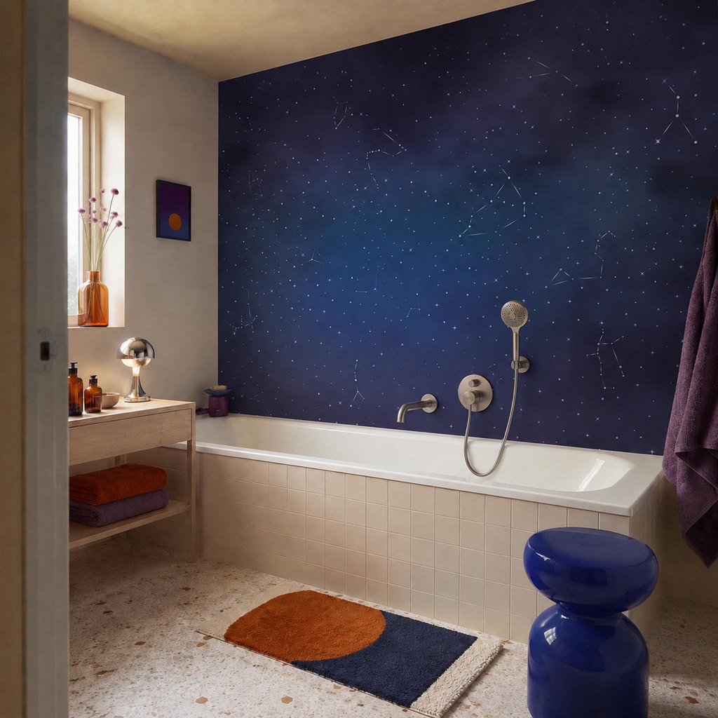 Starry Night – Tapeta na míru Aqua Zone