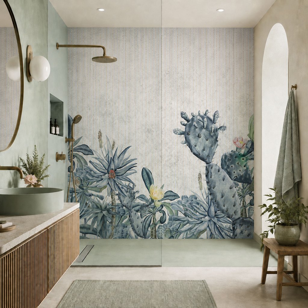 Succulento – Tapeta na míru Aqua Zone