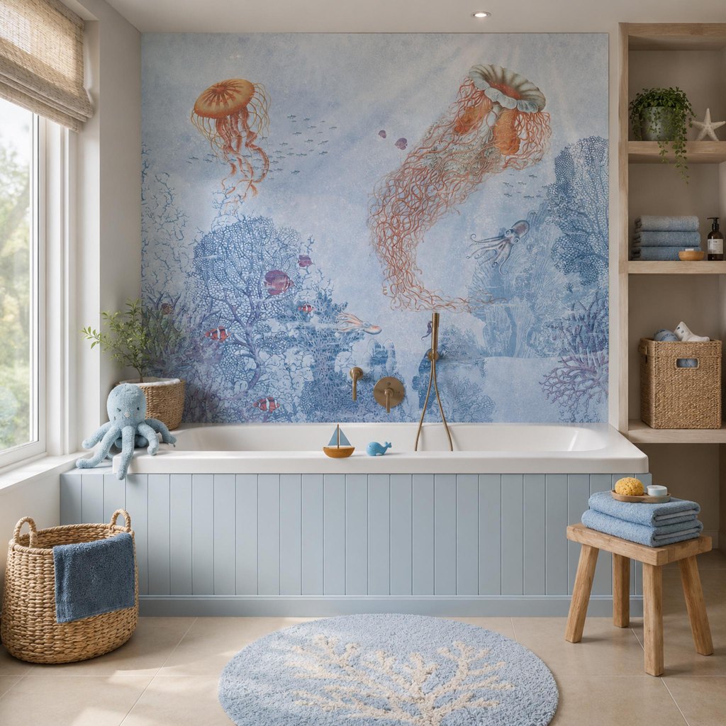 Water Life Saturated – Tapeta na wymiar Aqua Zone