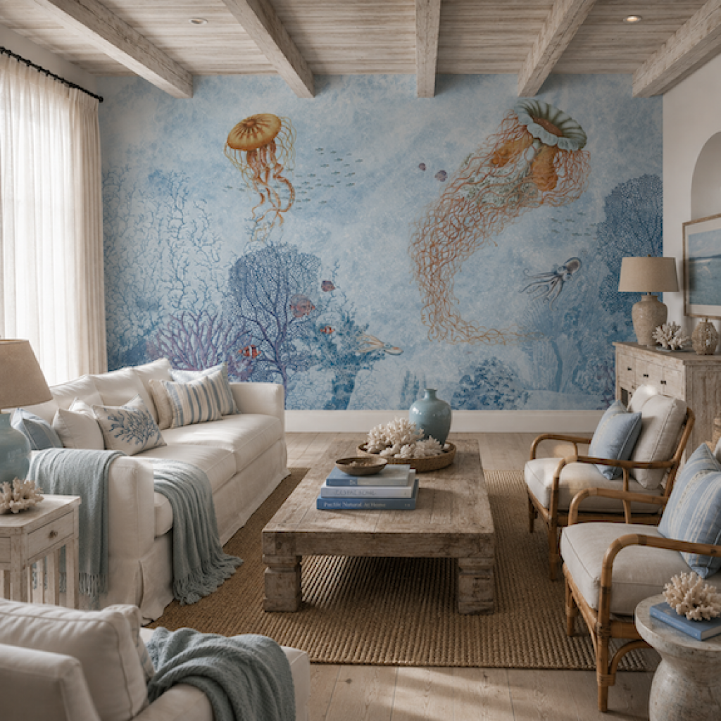 Water Life Saturated – Tapeta na wymiar
