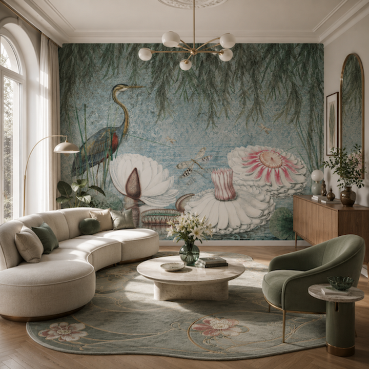 Water Lily – Tapeta na wymiar