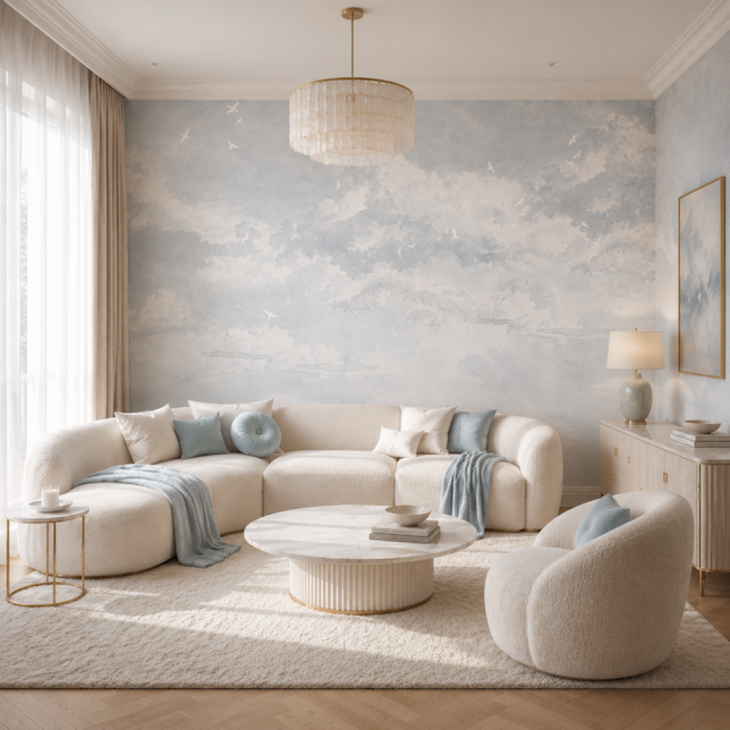 White Birds – Custom Wallpaper