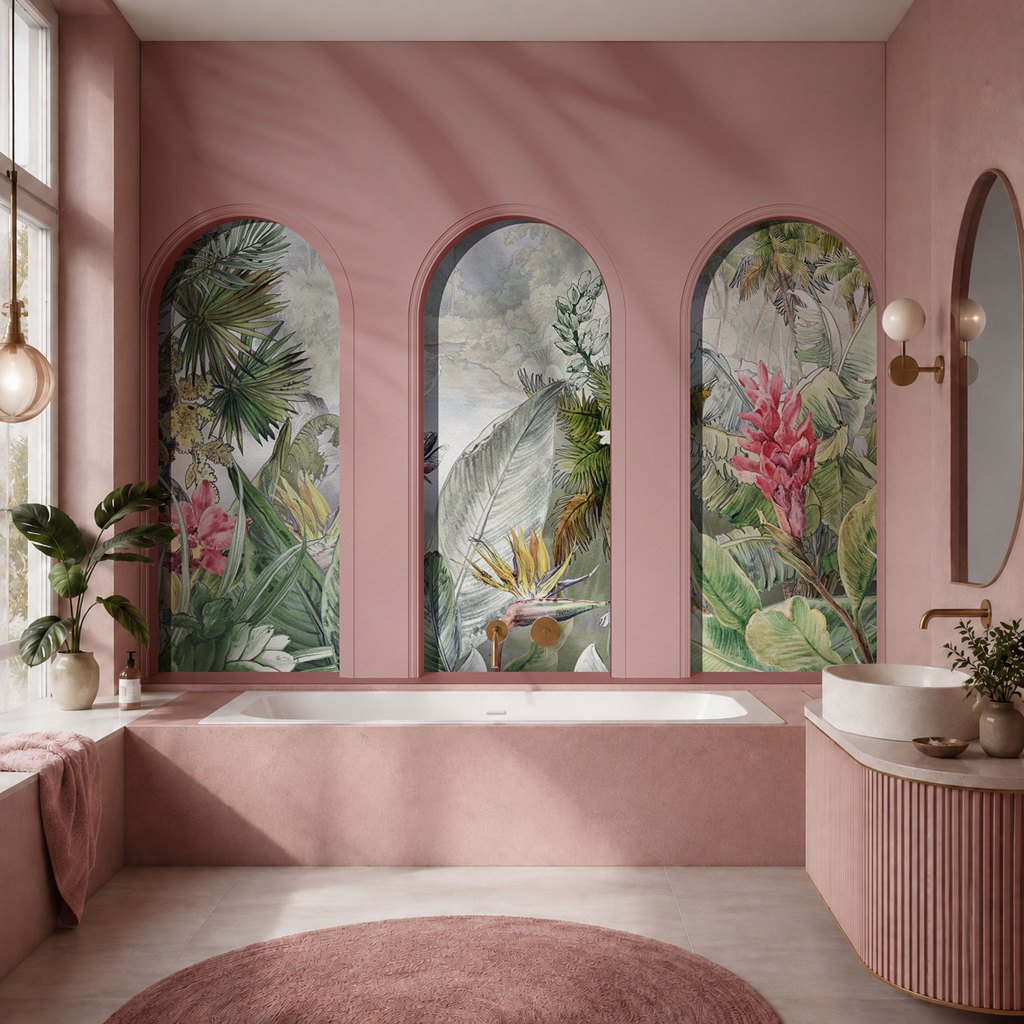 Libra Pink Wonderland – Tapeta na wymiar Aqua Zone