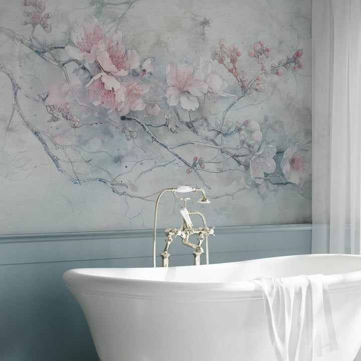 Sakura – Tapeta na wymiar Aqua Zone