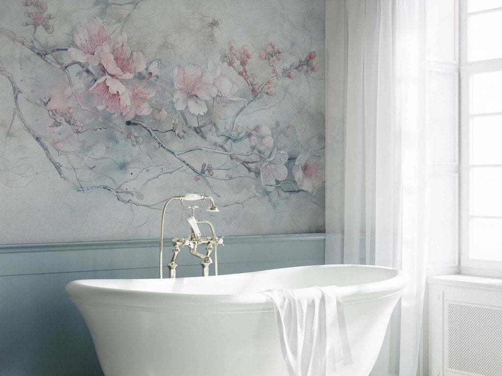 Sakura – Tapeta na wymiar Aqua Zone