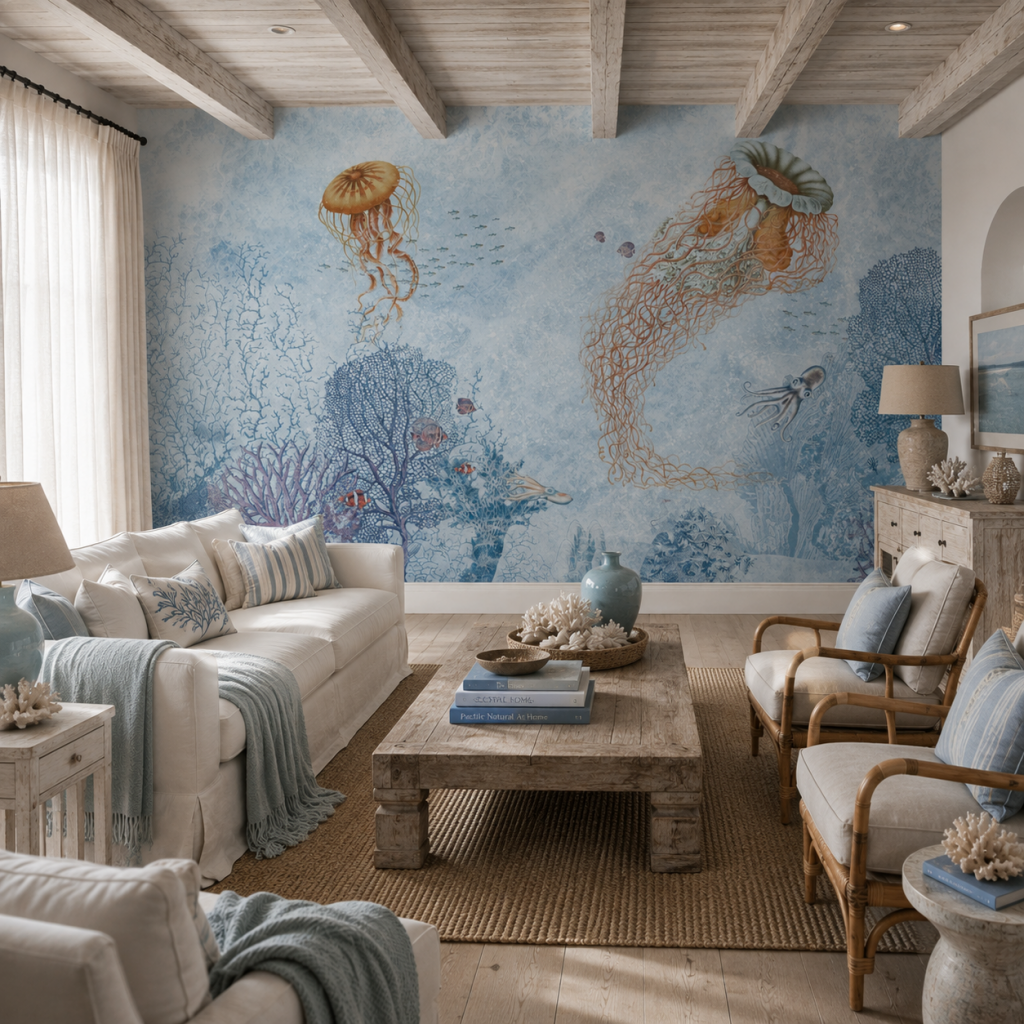 Water Life Saturated – Tapeta na wymiar