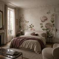 Rose Dream White – Tapeta na míru