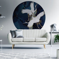 Royal Tsuru – Tapeta Kruh Standard