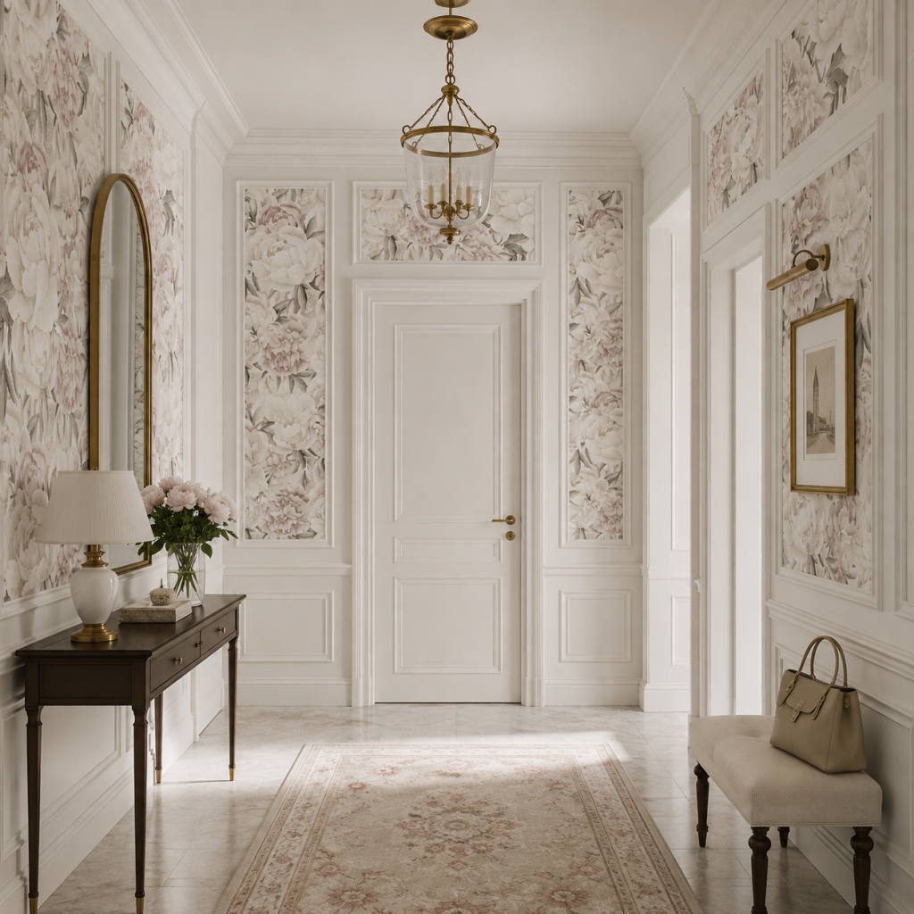 Peony Saturated – Tapeta na míru