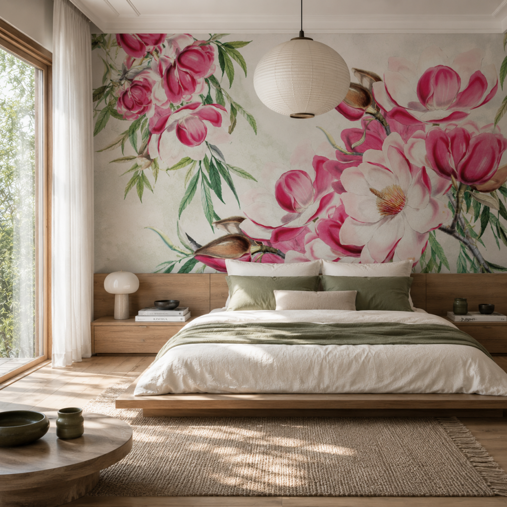 Magnolia – Custom-sized wallpaper