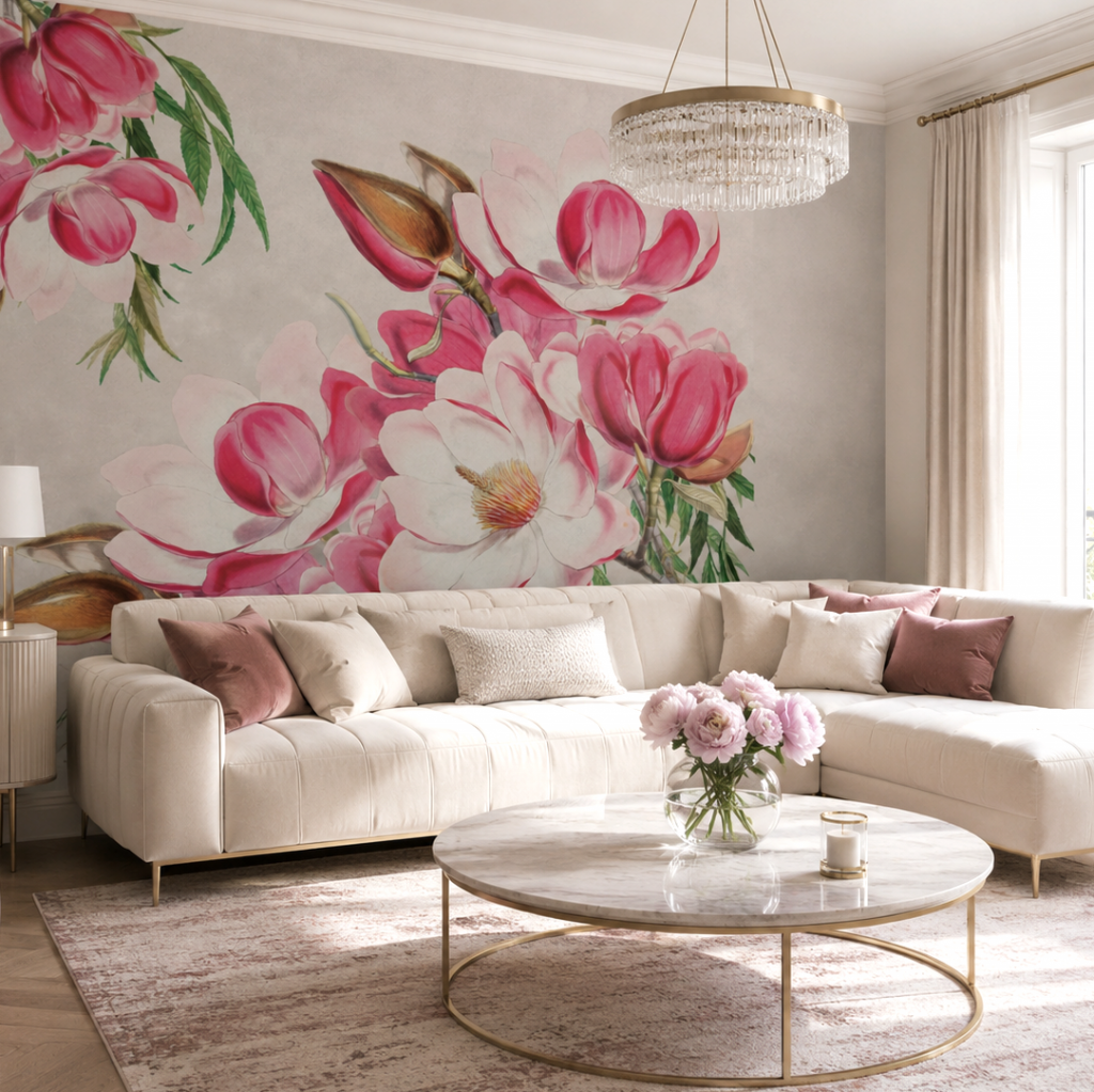 Magnolia – Custom-sized wallpaper
