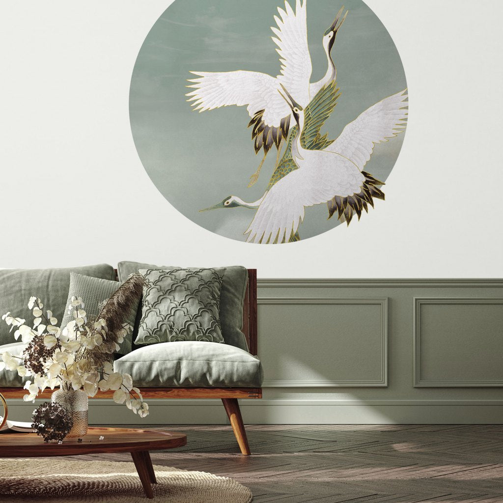 Sage Tsuru – Tapeta Koło Standard