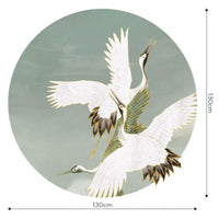 Sage Tsuru – Tapeta Koło Standard