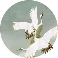 Sage Tsuru – Tapeta Koło Standard