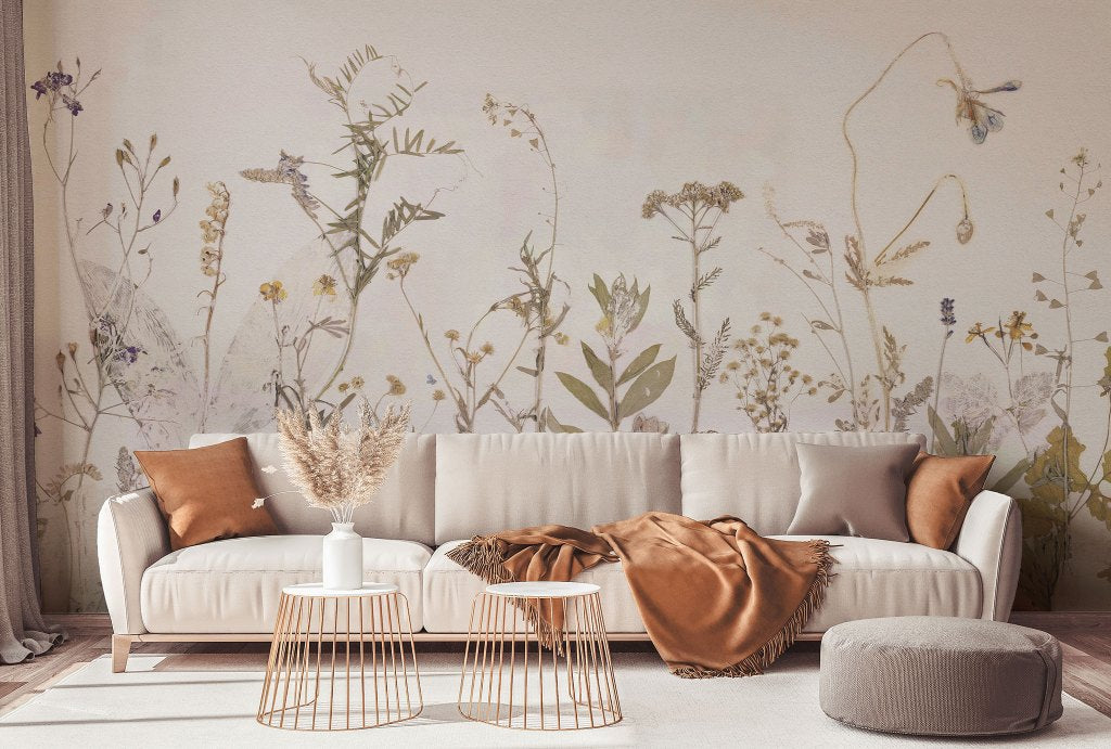 Campo di erbe – tapeta w rolce