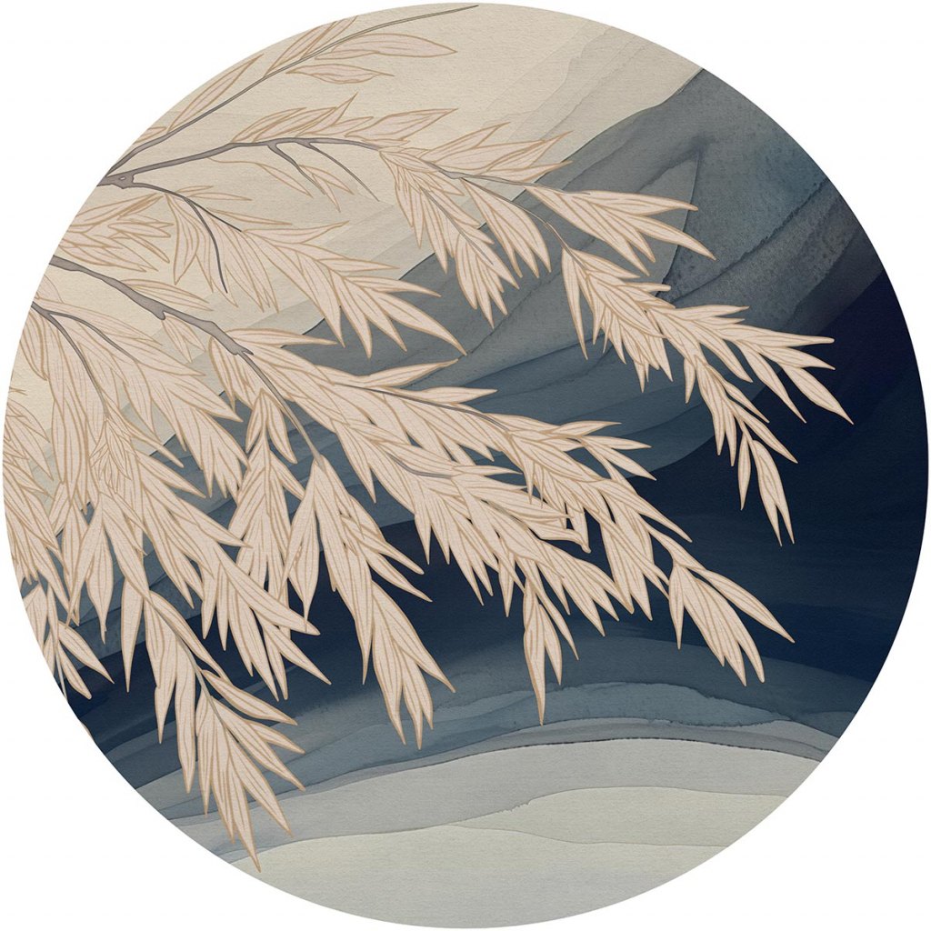 Dalila – Standard Circle Wallpaper