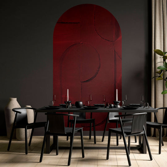 Tapeta Łuk Bene Burgundy