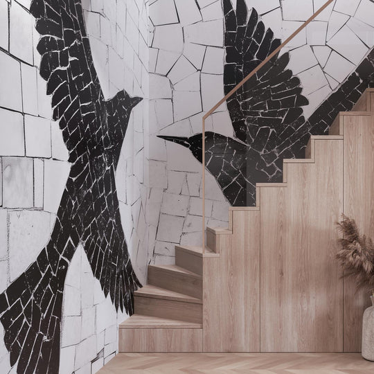 Birds- Tapeta w standaryzowanych rolkach