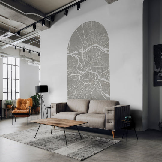 Tapeta Łuk Breslau Grey