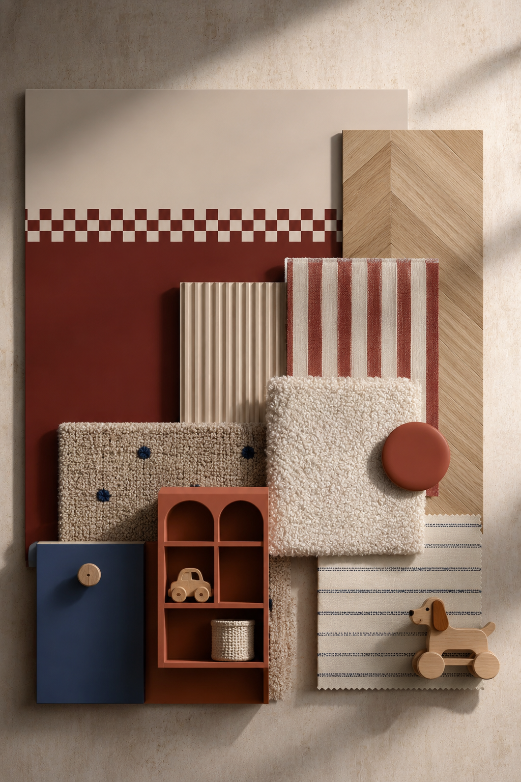 Check Clay – Custom size wallpaper