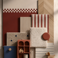 Check Clay – Custom size wallpaper