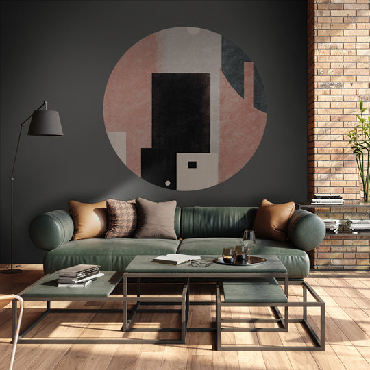 Tapeta Koło Collage