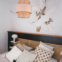 Ivory Tsuru – Custom-made wallpaper