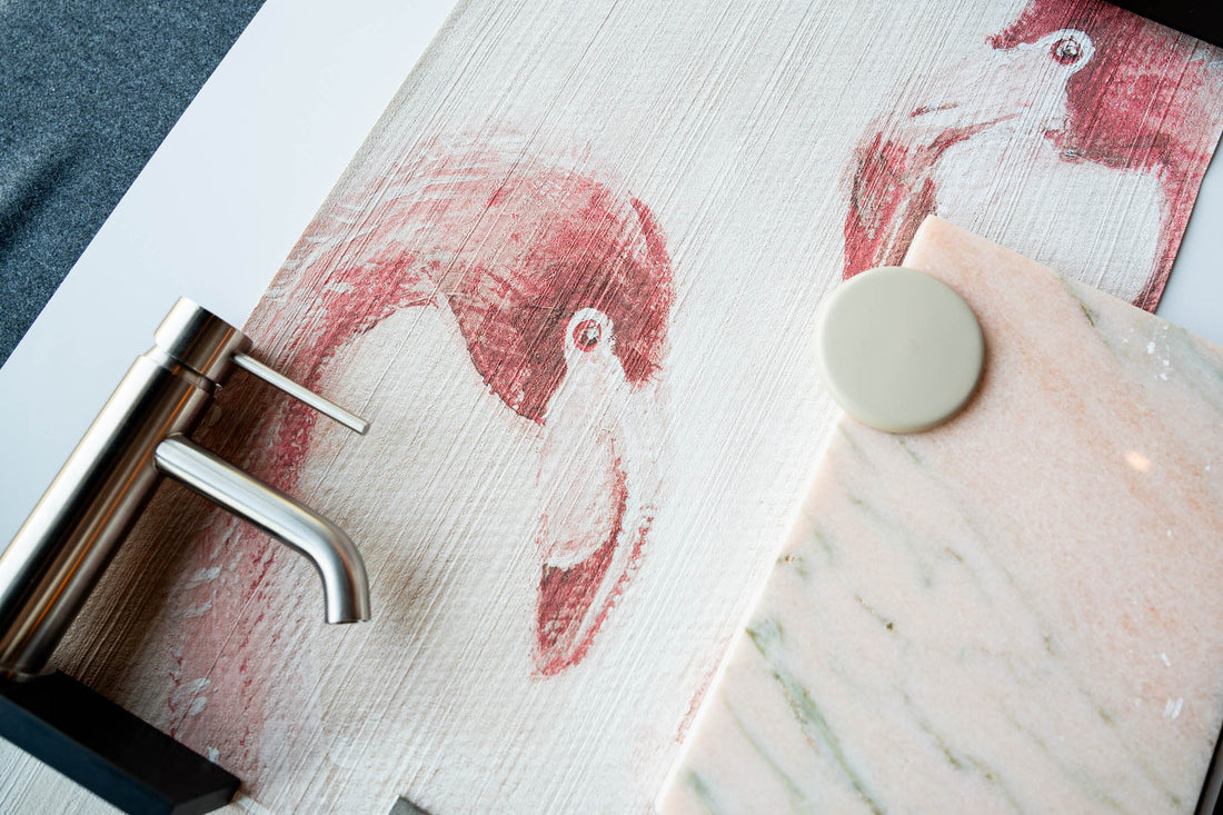 Fenico Beige – Custom-sized Wallpaper