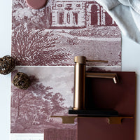 Cartagine Burgundy – Tapeta w rolkach