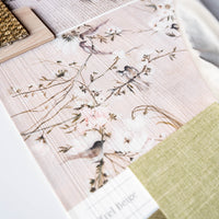 Trel Beige – Custom-sized Wallpaper