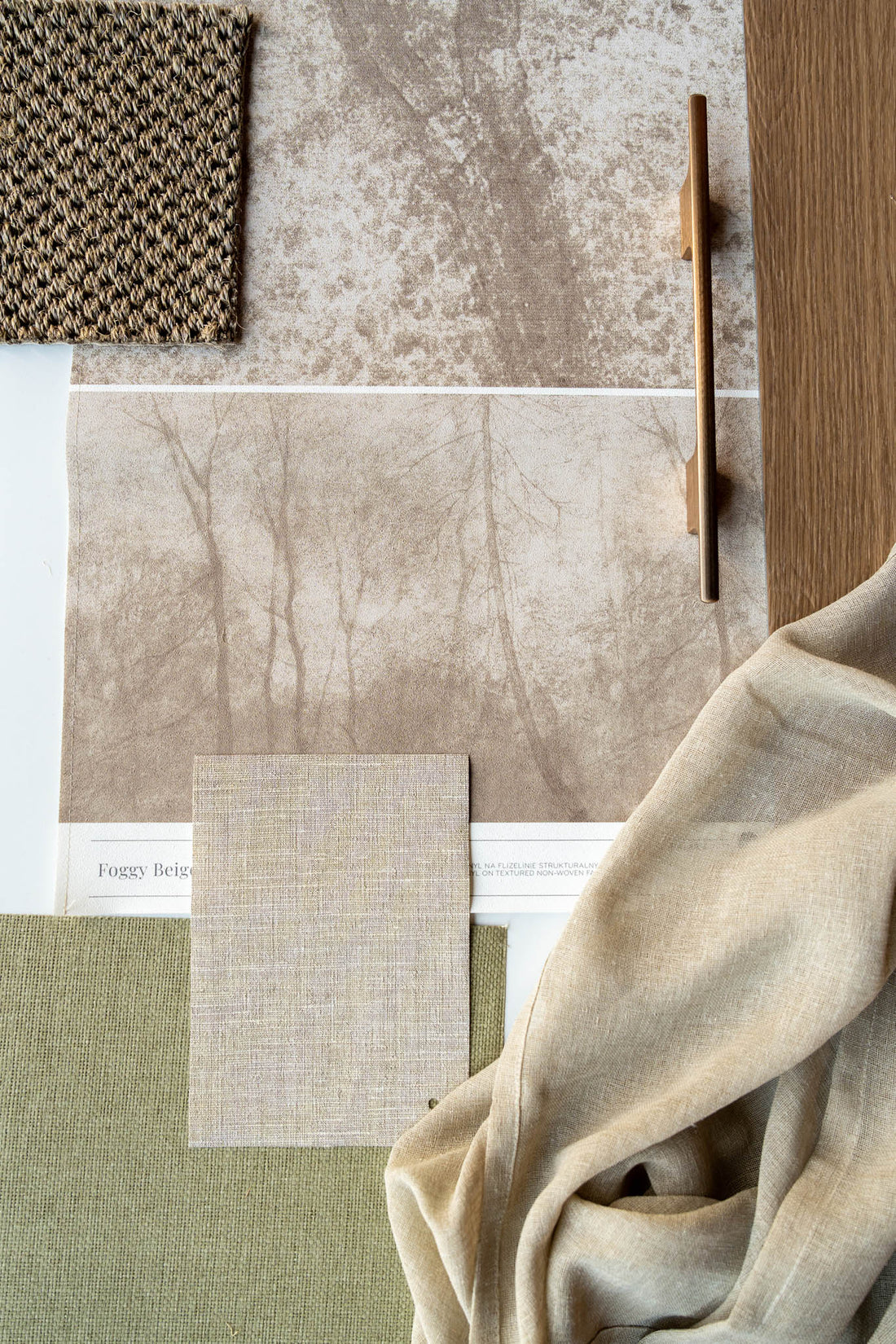 Foggy Beige – Wallpaper rolls