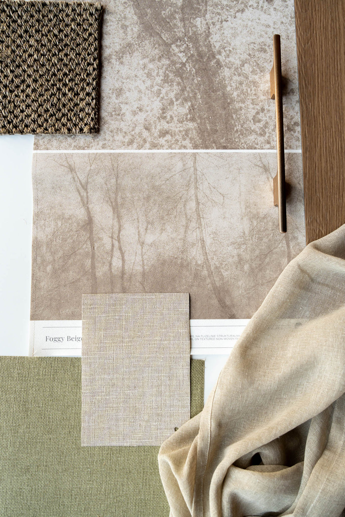 Foggy Beige – Custom Size Wallpaper