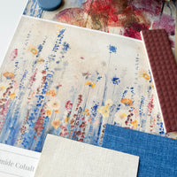 Semiramide Cobalt – Wallpaper in rolls
