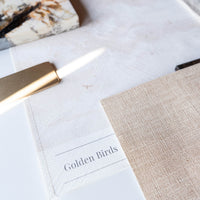 Golden Birds – Wallpaper on Rolls