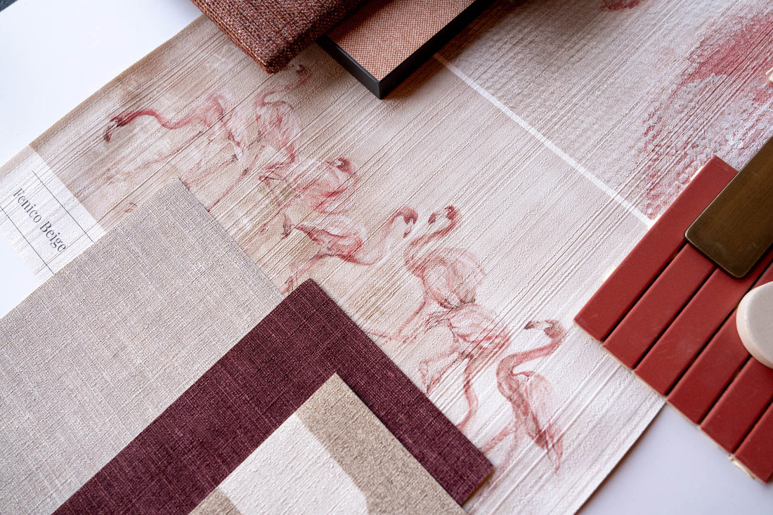 Fenico Beige – Tapeta na wymiar