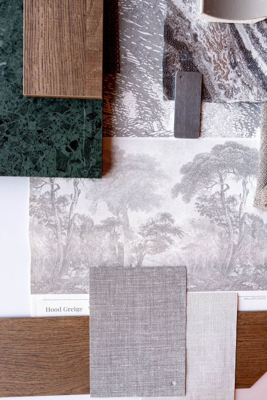 Hood Greige – Custom Wallpaper