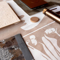Couple Beige – Custom-sized wallpaper