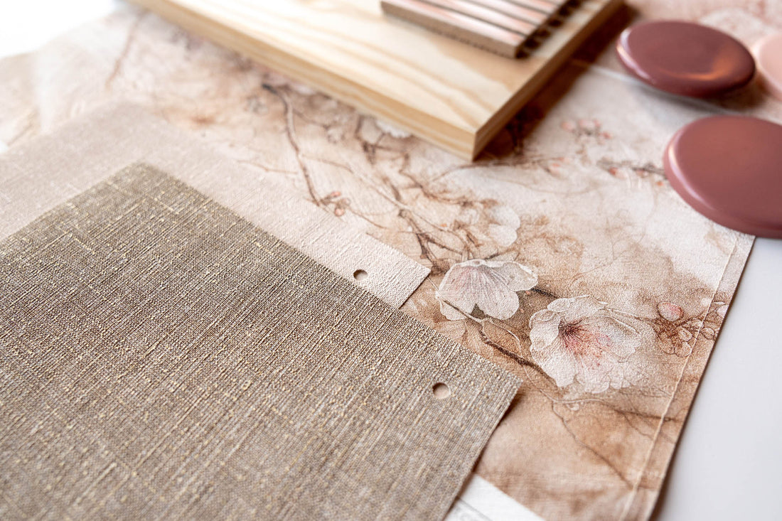 Sakura Beige – Made-to-measure Wallpaper