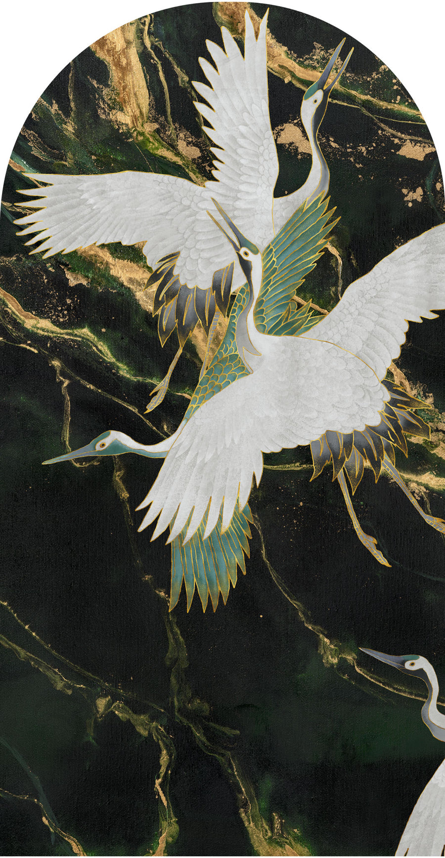 Tapeta Łuk Emerald Tsuru