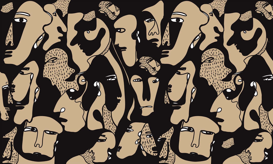 Tapeta Faces