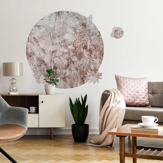 Tapeta Koło Fairytale Rust